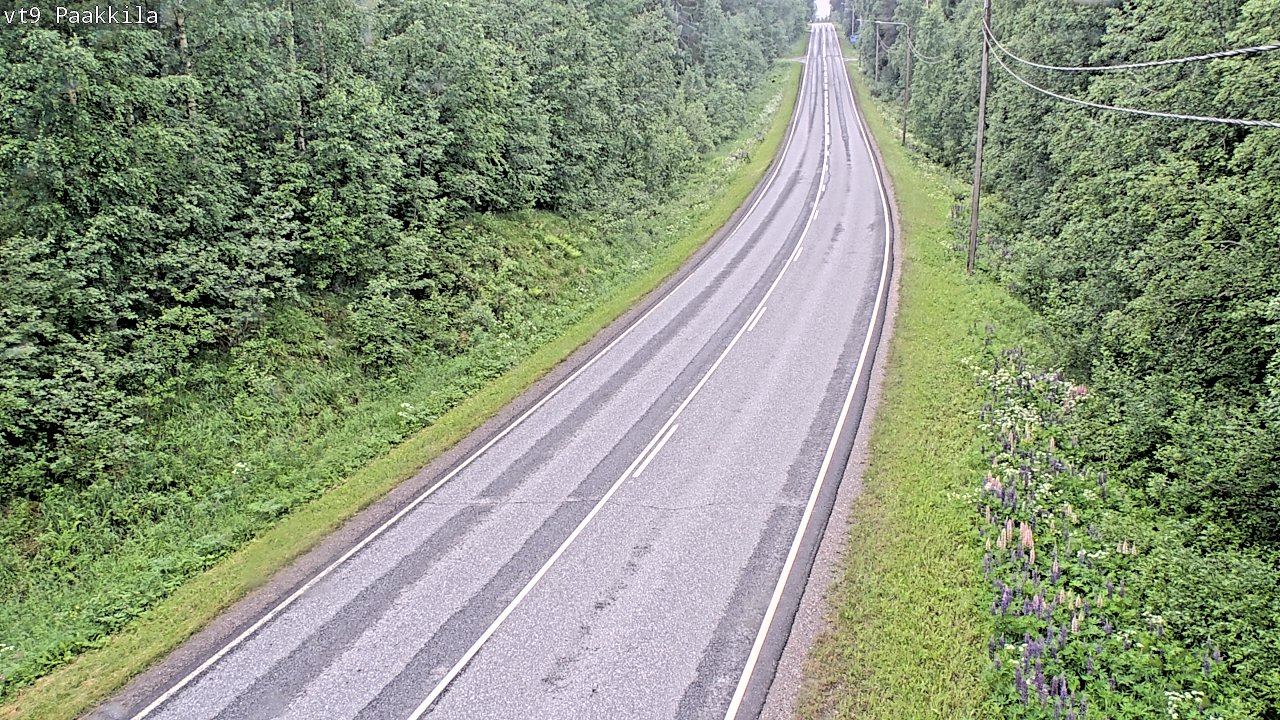 Weather Camera Image Väg 9 Tuusniemi, Paakkila, Tuusniemi, Pohjois-Savo