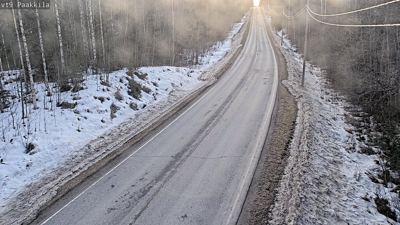 Kelikamerat Kuva Tie 9 Tuusniemi, Paakkila, Tuusniemi, Pohjois-Savo