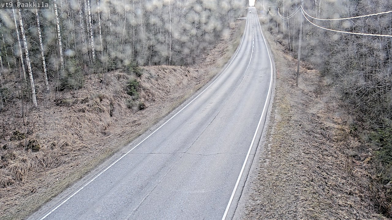 Weather Camera Image Väg 9 Tuusniemi, Paakkila, Tuusniemi, Pohjois-Savo