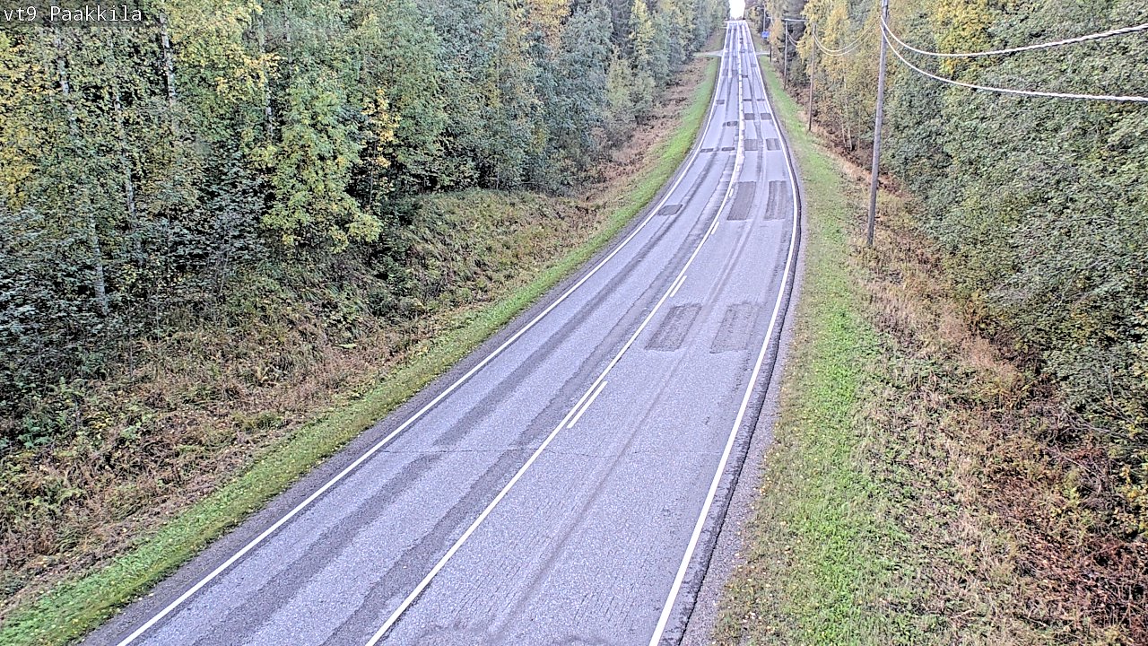 Kelikamerat Kuva Tie 9 Tuusniemi, Paakkila, Tuusniemi, Pohjois-Savo