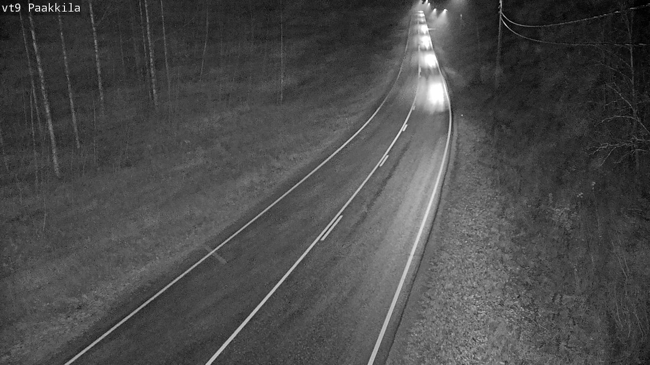 Kelikamerat Kuva Tie 9 Tuusniemi, Paakkila, Tuusniemi, Pohjois-Savo