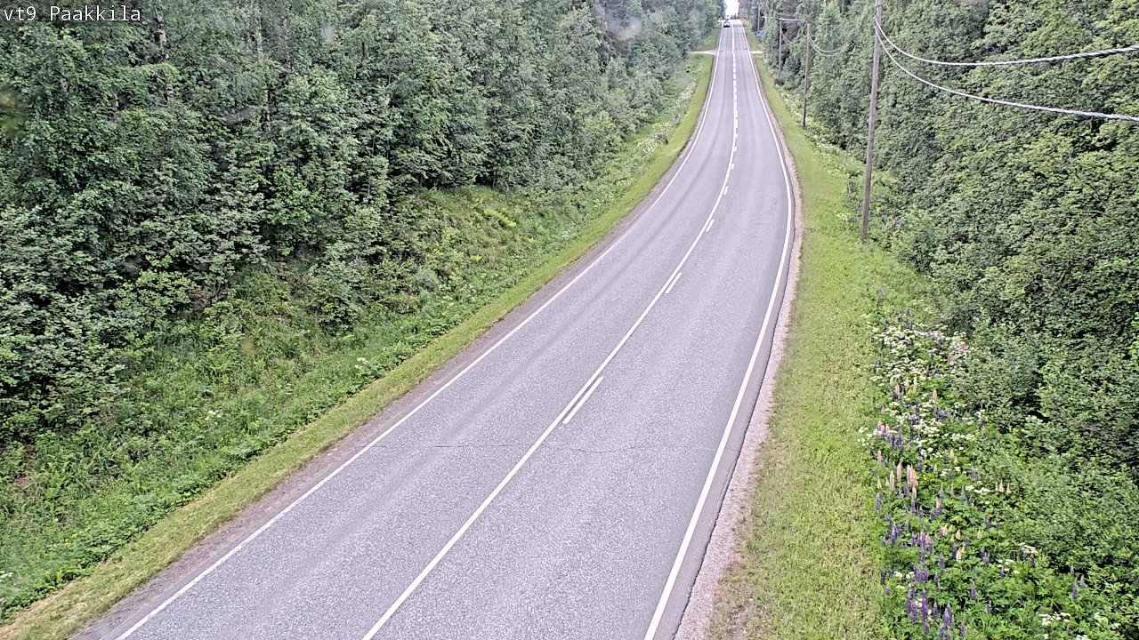 Weather Camera Image Road 9 Tuusniemi, Paakkila, Tuusniemi, Pohjois-Savo
