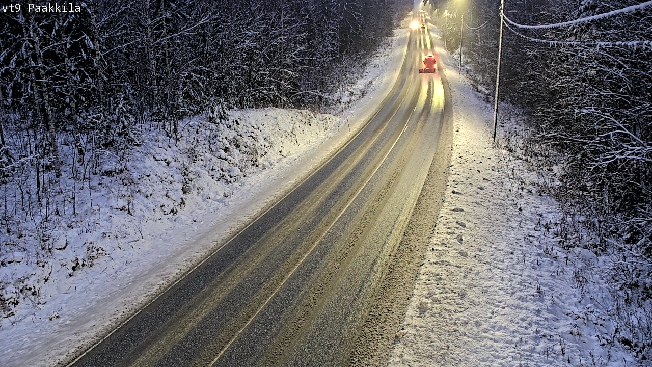 Weather Camera Image Road 9 Tuusniemi, Paakkila, Tuusniemi, Pohjois-Savo