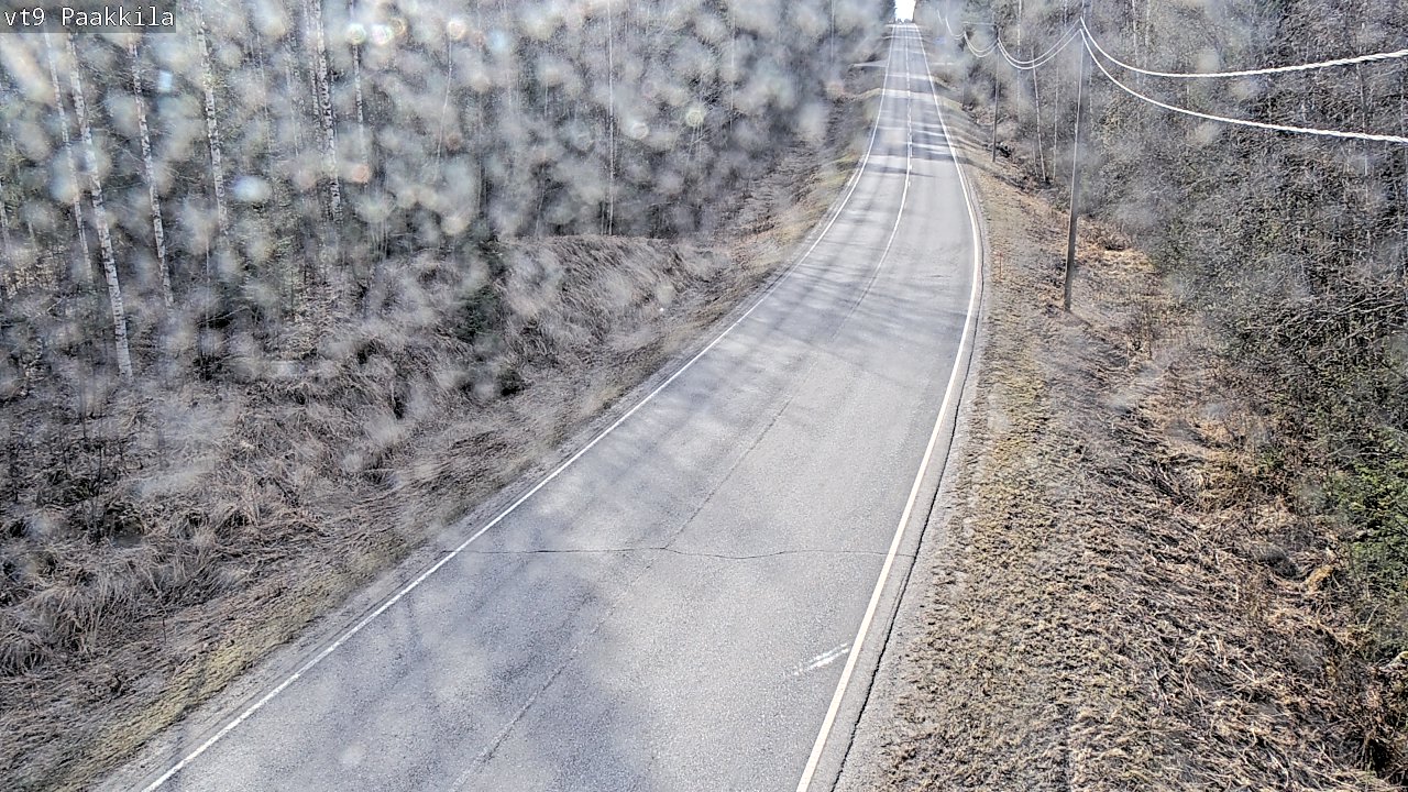 Weather Camera Image Väg 9 Tuusniemi, Paakkila, Tuusniemi, Pohjois-Savo