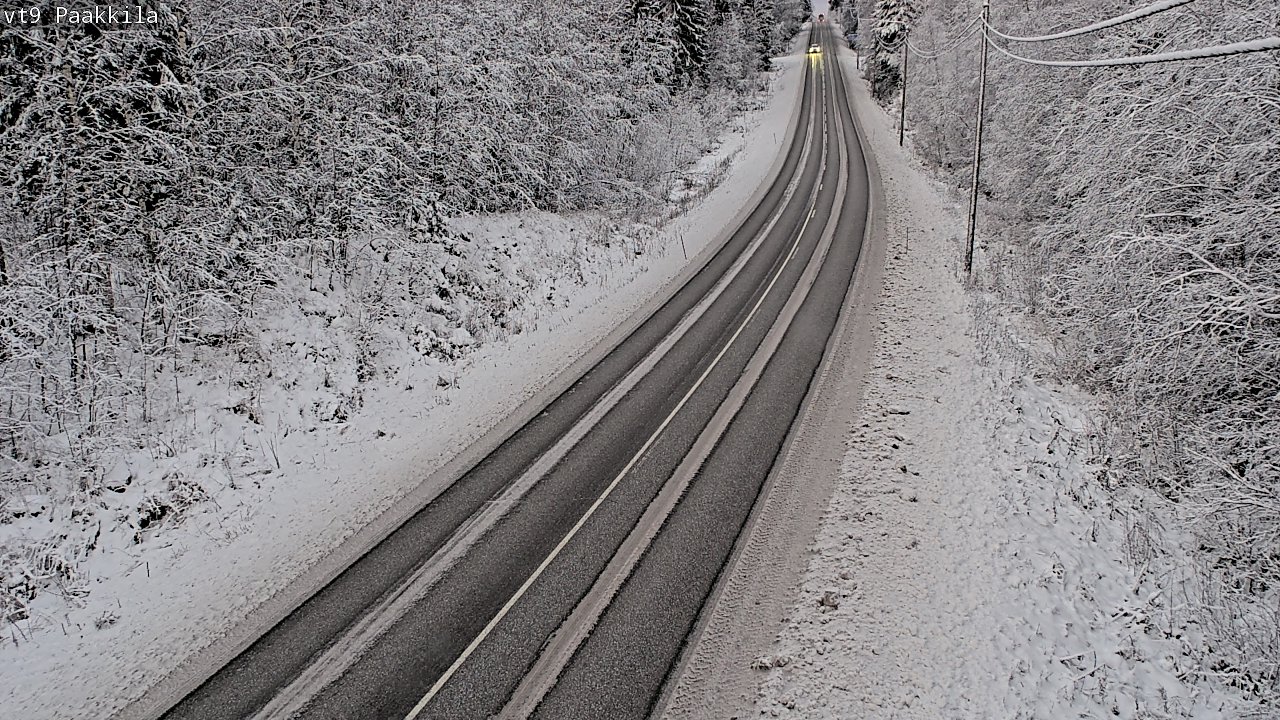 Kelikamerat Kuva Tie 9 Tuusniemi, Paakkila, Tuusniemi, Pohjois-Savo