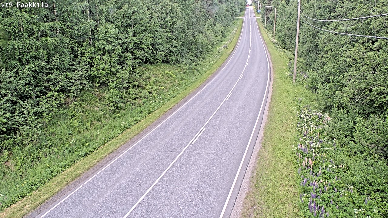 Weather Camera Image Road 9 Tuusniemi, Paakkila, Tuusniemi, Pohjois-Savo