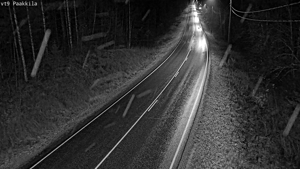 Kelikamerat Kuva Tie 9 Tuusniemi, Paakkila, Tuusniemi, Pohjois-Savo