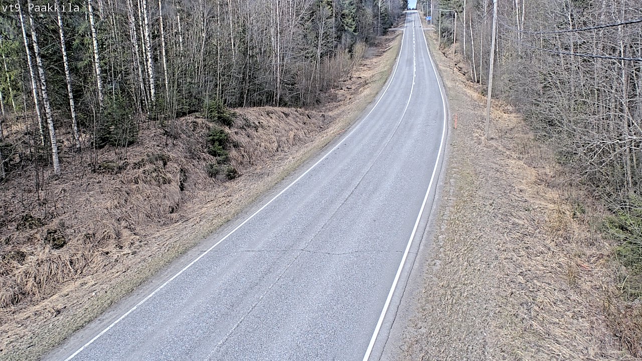 Weather Camera Image Road 9 Tuusniemi, Paakkila, Tuusniemi, Pohjois-Savo
