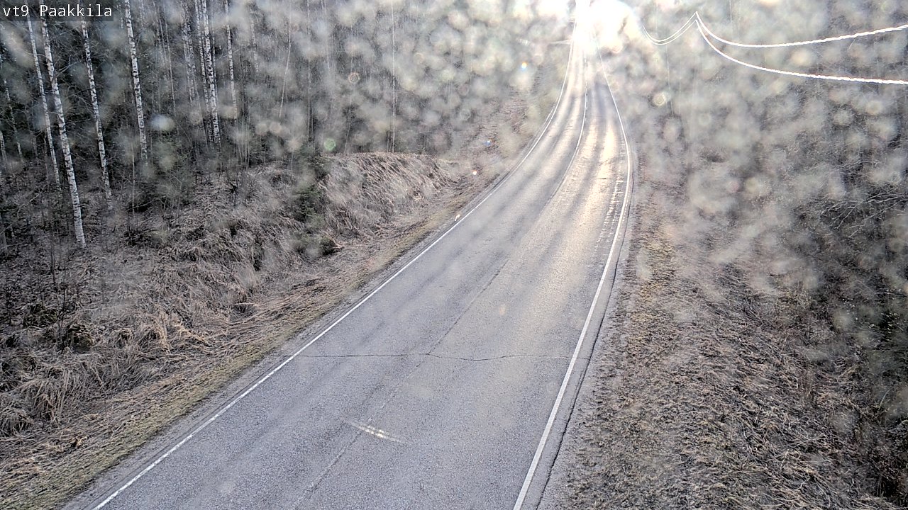 Weather Camera Image Väg 9 Tuusniemi, Paakkila, Tuusniemi, Pohjois-Savo