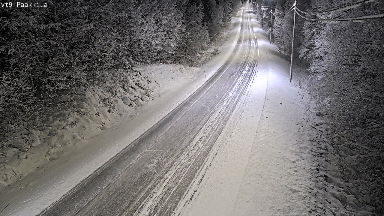 Kelikamerat Kuva Tie 9 Tuusniemi, Paakkila, Tuusniemi, Pohjois-Savo