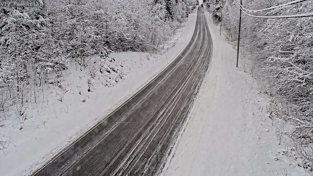 Weather Camera Image Road 9 Tuusniemi, Paakkila, Tuusniemi, Pohjois-Savo