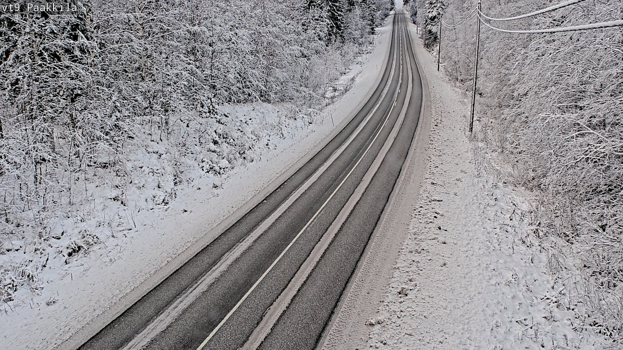 Kelikamerat Kuva Tie 9 Tuusniemi, Paakkila, Tuusniemi, Pohjois-Savo