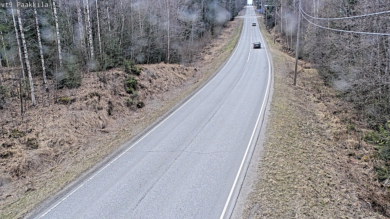 Kelikamerat Kuva Tie 9 Tuusniemi, Paakkila, Tuusniemi, Pohjois-Savo