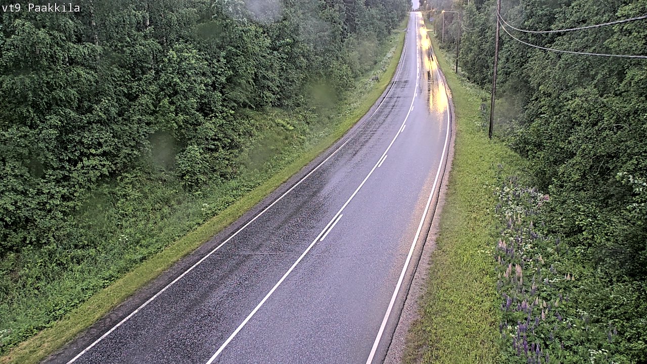 Weather Camera Image Road 9 Tuusniemi, Paakkila, Tuusniemi, Pohjois-Savo