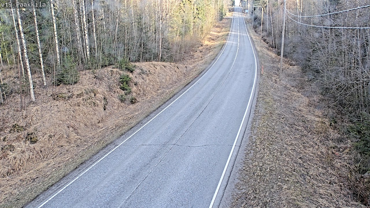 Weather Camera Image Road 9 Tuusniemi, Paakkila, Tuusniemi, Pohjois-Savo