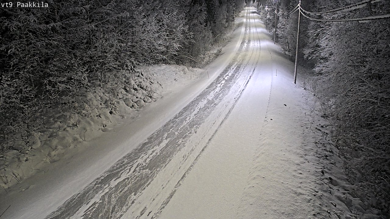 Kelikamerat Kuva Tie 9 Tuusniemi, Paakkila, Tuusniemi, Pohjois-Savo
