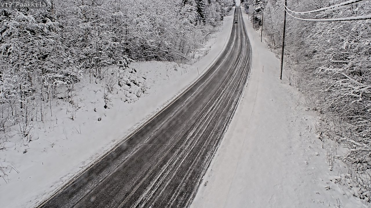 Weather Camera Image Road 9 Tuusniemi, Paakkila, Tuusniemi, Pohjois-Savo