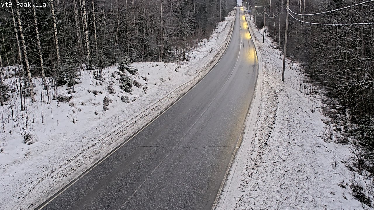 Kelikamerat Kuva Tie 9 Tuusniemi, Paakkila, Tuusniemi, Pohjois-Savo