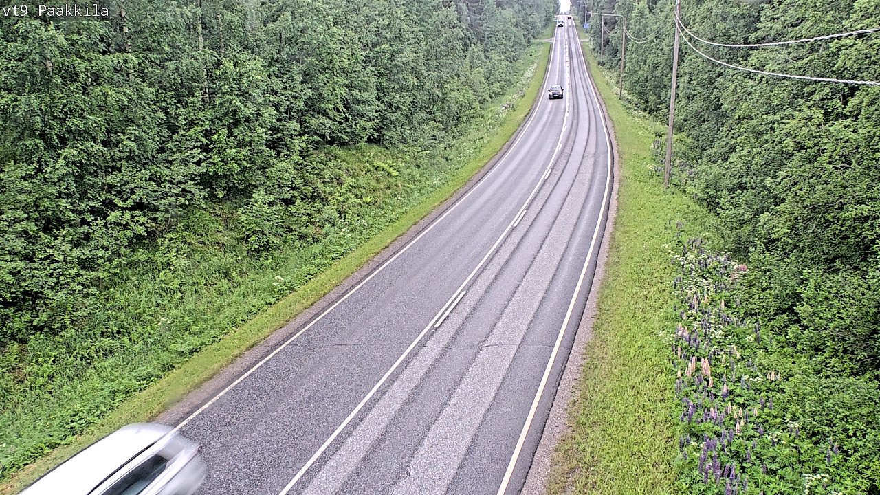 Weather Camera Image Väg 9 Tuusniemi, Paakkila, Tuusniemi, Pohjois-Savo