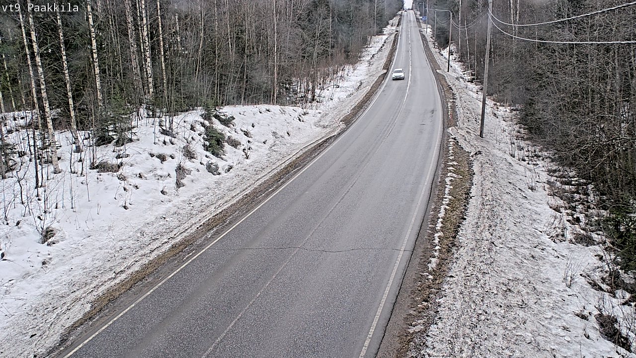 Kelikamerat Kuva Tie 9 Tuusniemi, Paakkila, Tuusniemi, Pohjois-Savo