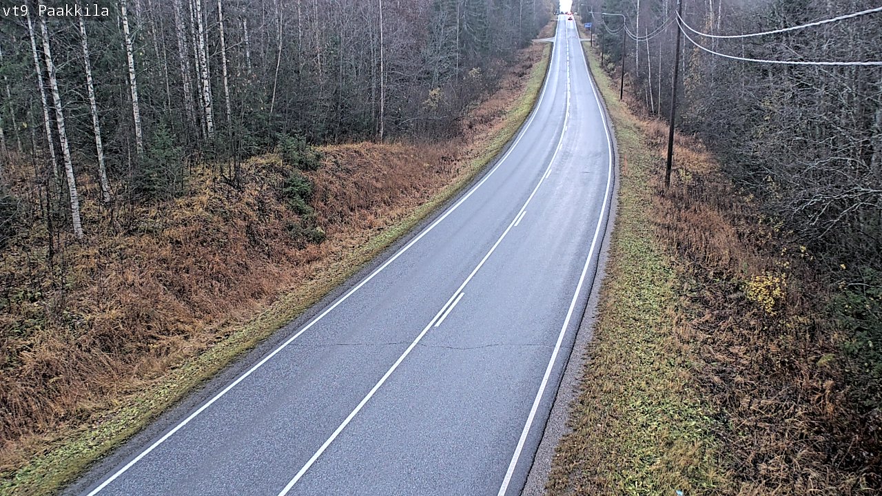 Kelikamerat Kuva Tie 9 Tuusniemi, Paakkila, Tuusniemi, Pohjois-Savo