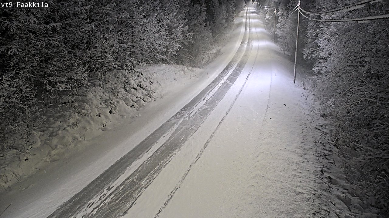 Kelikamerat Kuva Tie 9 Tuusniemi, Paakkila, Tuusniemi, Pohjois-Savo