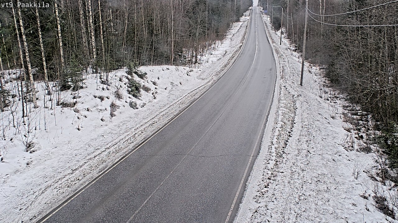 Kelikamerat Kuva Tie 9 Tuusniemi, Paakkila, Tuusniemi, Pohjois-Savo