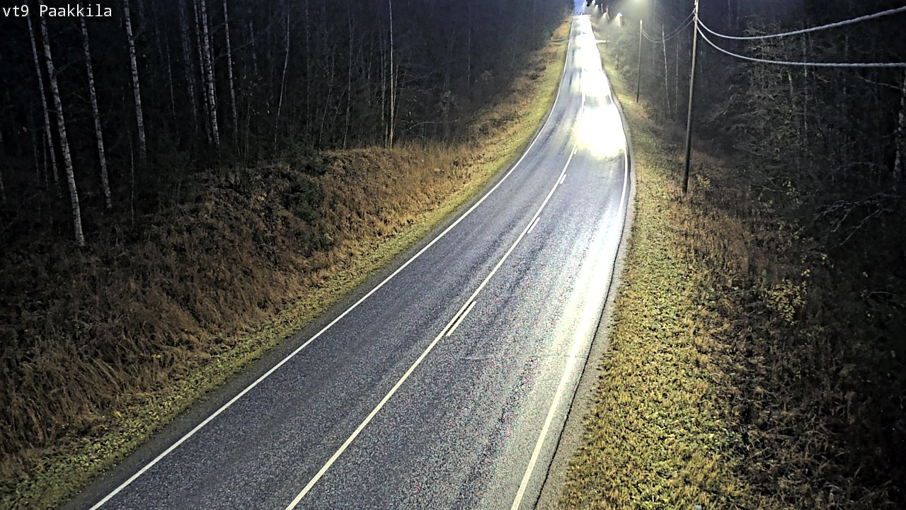 Kelikamerat Kuva Tie 9 Tuusniemi, Paakkila, Tuusniemi, Pohjois-Savo