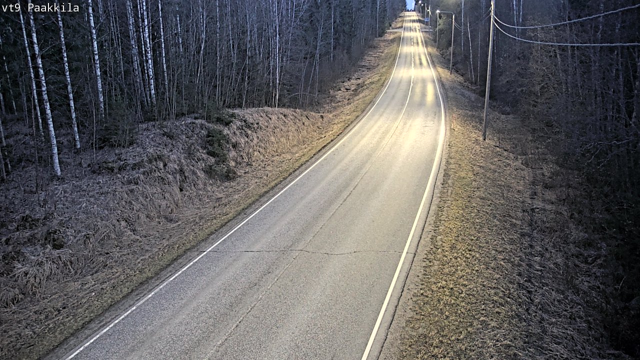 Kelikamerat Kuva Tie 9 Tuusniemi, Paakkila, Tuusniemi, Pohjois-Savo