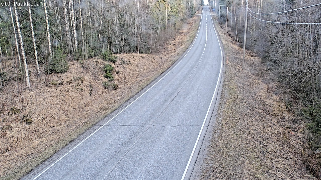Weather Camera Image Road 9 Tuusniemi, Paakkila, Tuusniemi, Pohjois-Savo