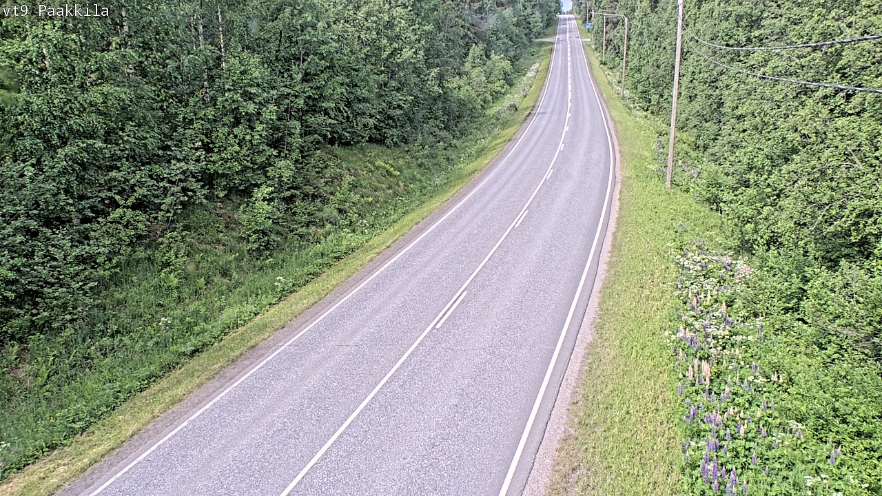 Weather Camera Image Road 9 Tuusniemi, Paakkila, Tuusniemi, Pohjois-Savo