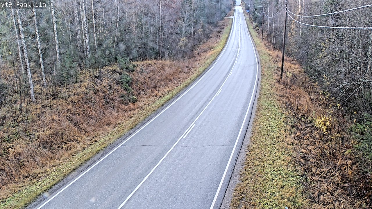 Kelikamerat Kuva Tie 9 Tuusniemi, Paakkila, Tuusniemi, Pohjois-Savo