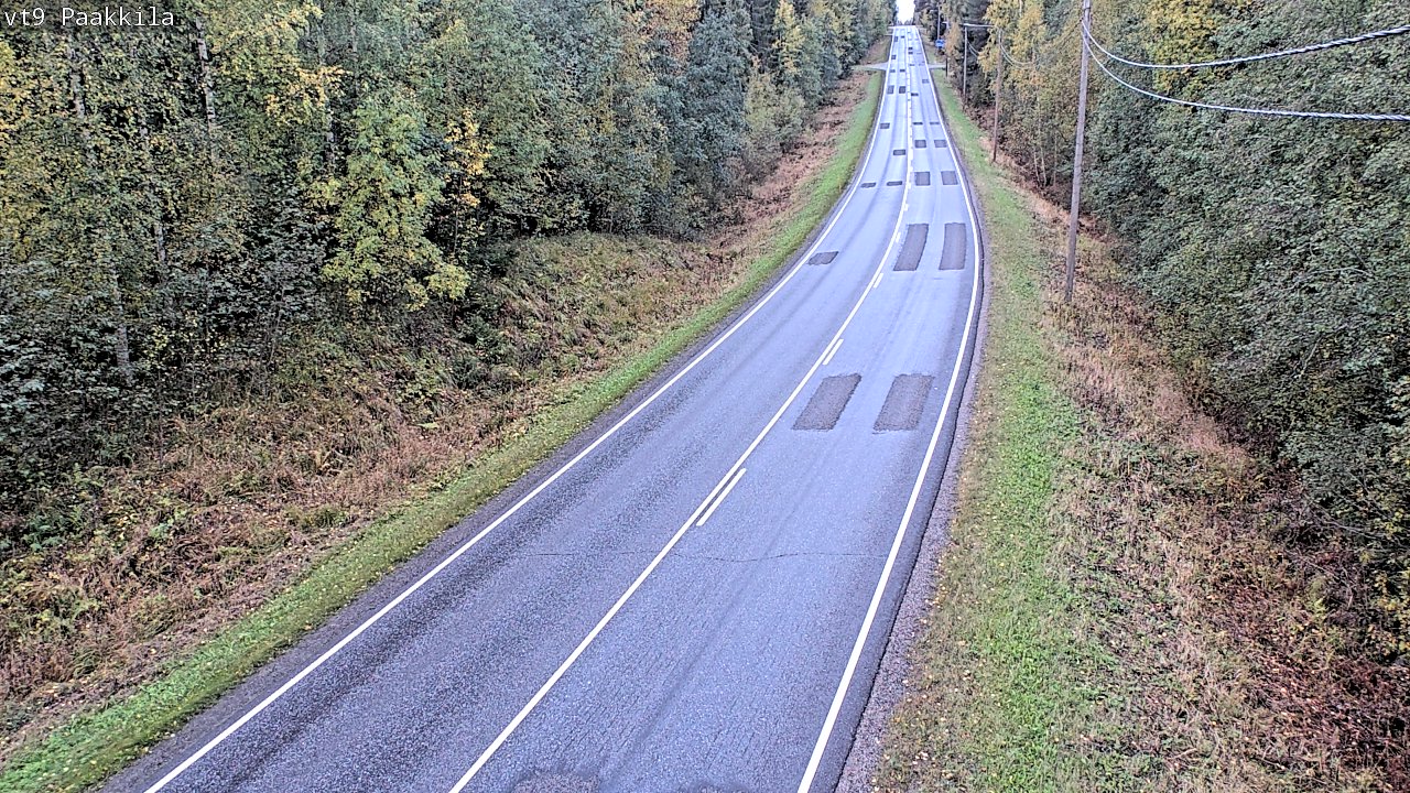 Kelikamerat Kuva Tie 9 Tuusniemi, Paakkila, Tuusniemi, Pohjois-Savo