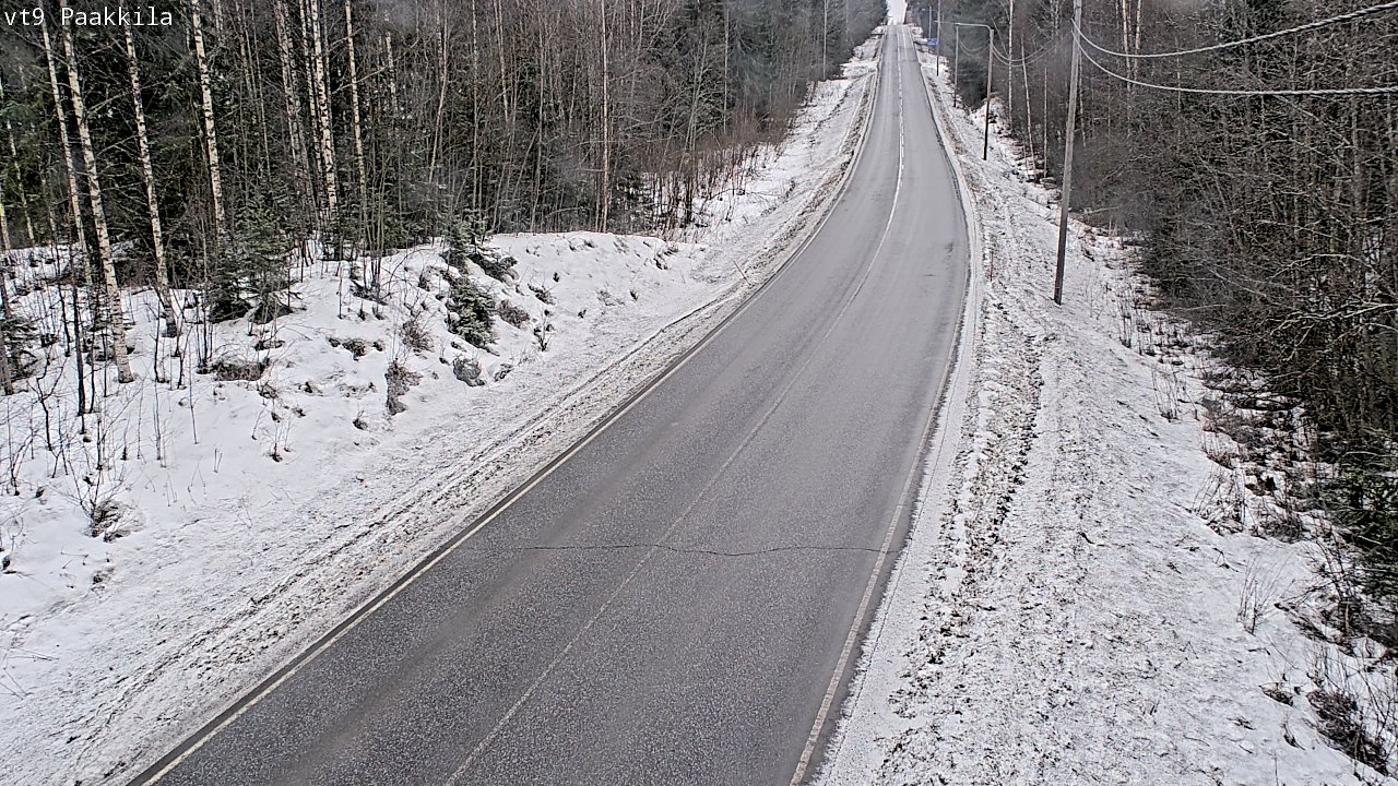 Kelikamerat Kuva Tie 9 Tuusniemi, Paakkila, Tuusniemi, Pohjois-Savo