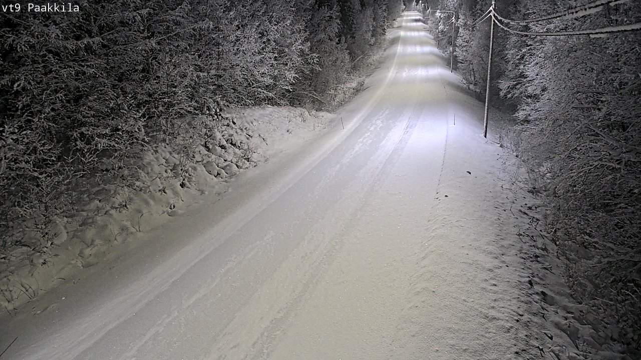 Kelikamerat Kuva Tie 9 Tuusniemi, Paakkila, Tuusniemi, Pohjois-Savo