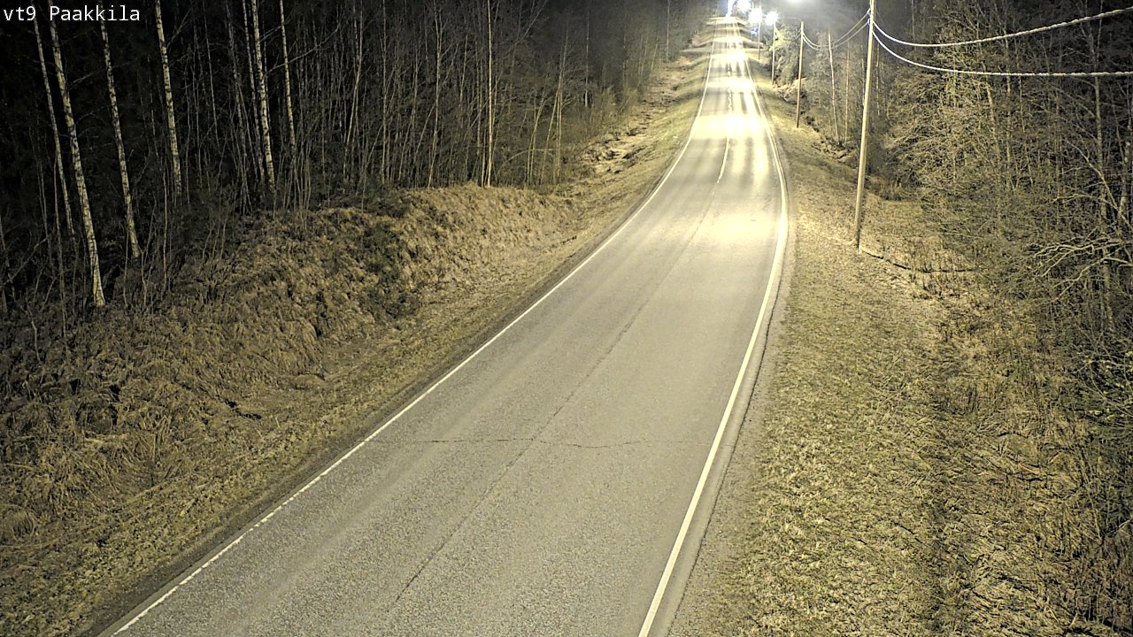 Weather Camera Image Road 9 Tuusniemi, Paakkila, Tuusniemi, Pohjois-Savo
