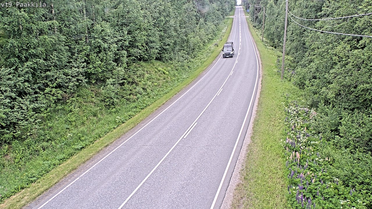 Weather Camera Image Road 9 Tuusniemi, Paakkila, Tuusniemi, Pohjois-Savo