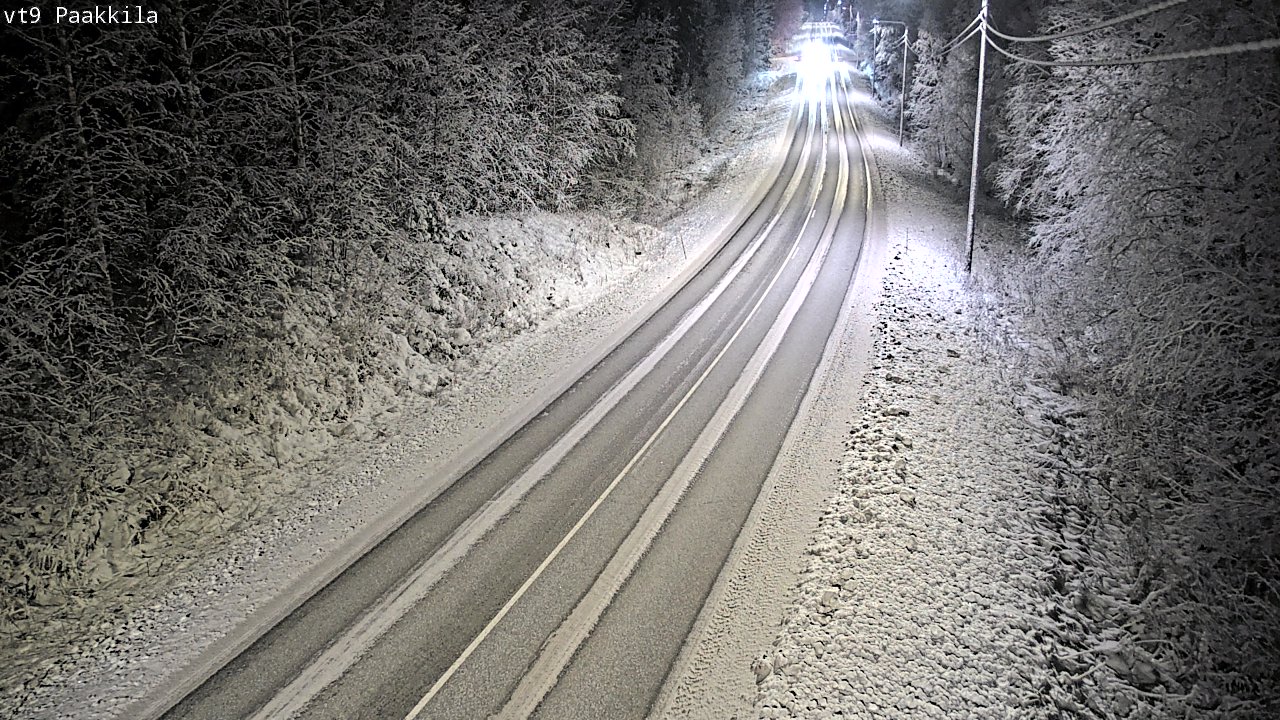 Kelikamerat Kuva Tie 9 Tuusniemi, Paakkila, Tuusniemi, Pohjois-Savo