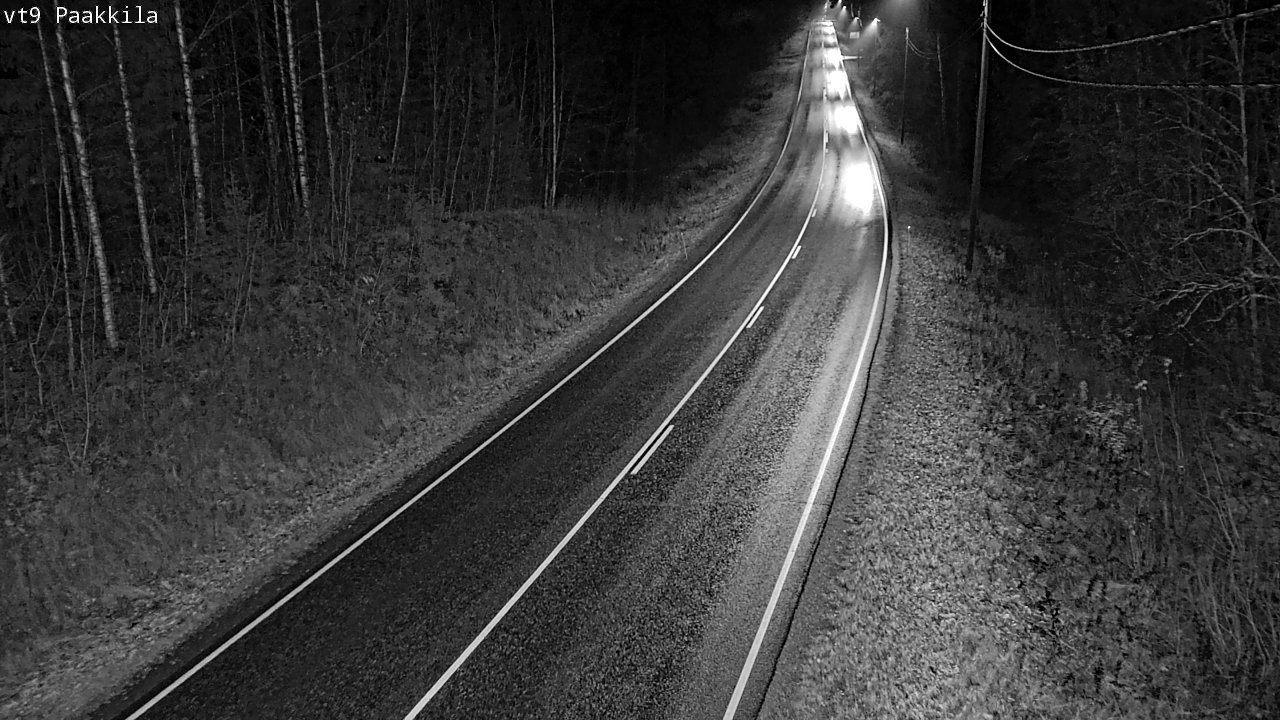 Kelikamerat Kuva Tie 9 Tuusniemi, Paakkila, Tuusniemi, Pohjois-Savo