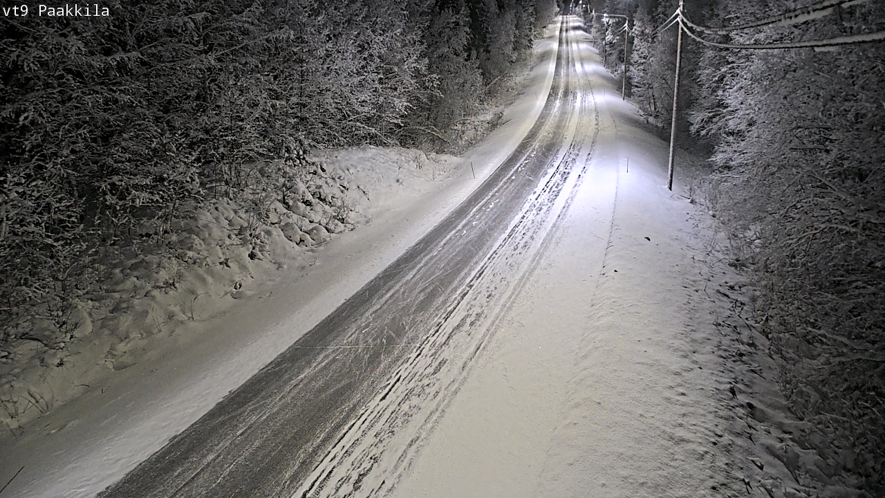 Kelikamerat Kuva Tie 9 Tuusniemi, Paakkila, Tuusniemi, Pohjois-Savo