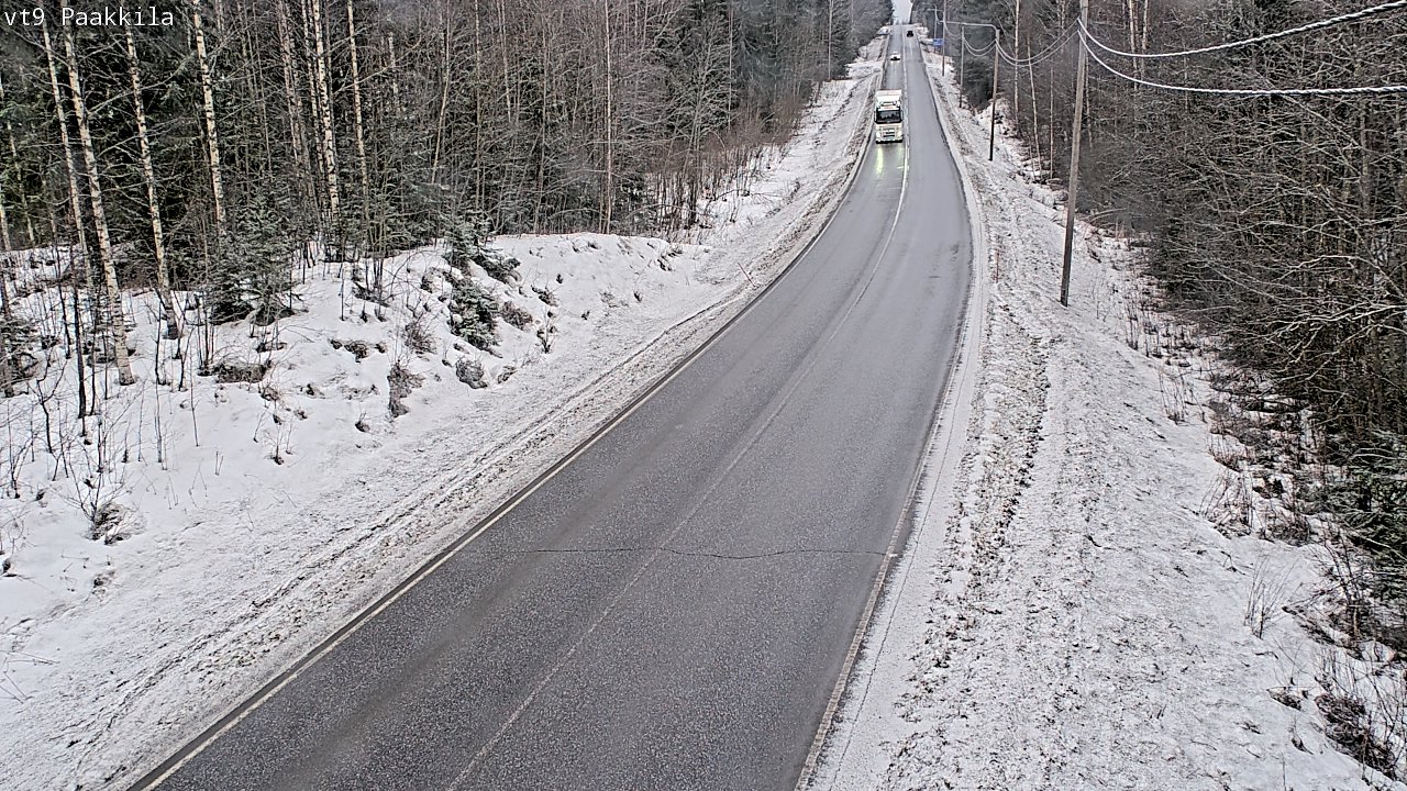 Kelikamerat Kuva Tie 9 Tuusniemi, Paakkila, Tuusniemi, Pohjois-Savo