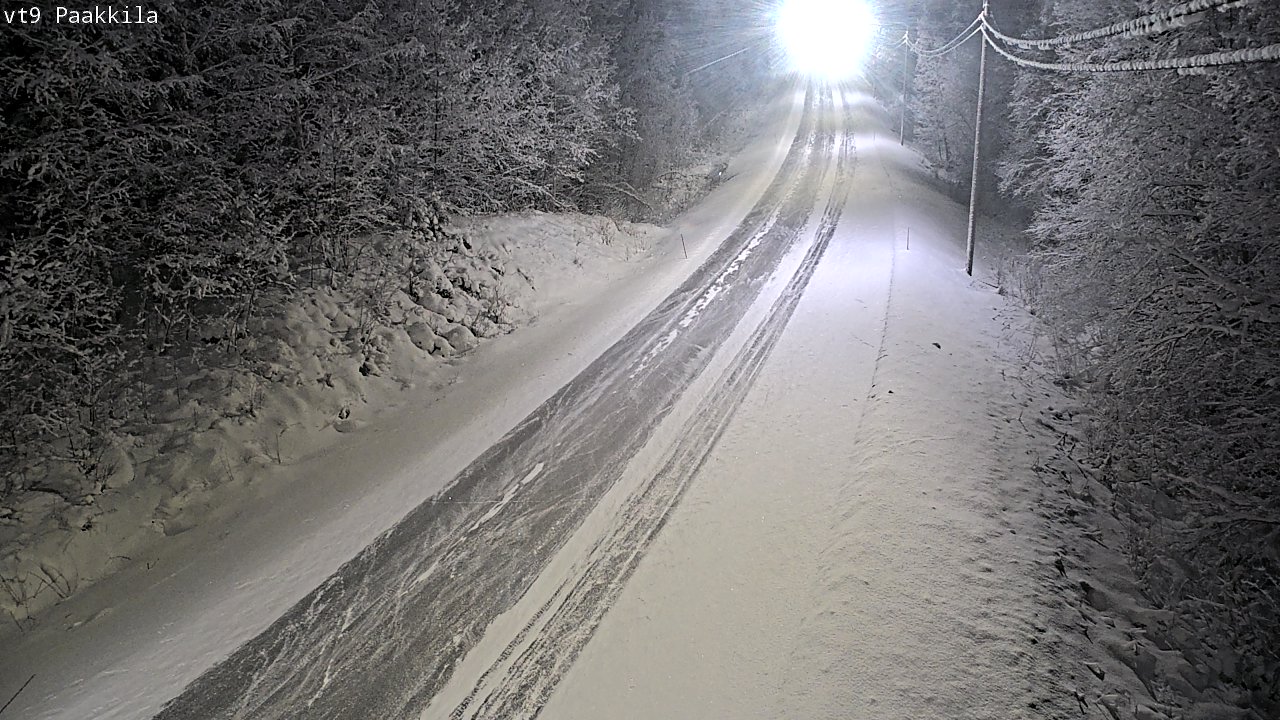 Kelikamerat Kuva Tie 9 Tuusniemi, Paakkila, Tuusniemi, Pohjois-Savo