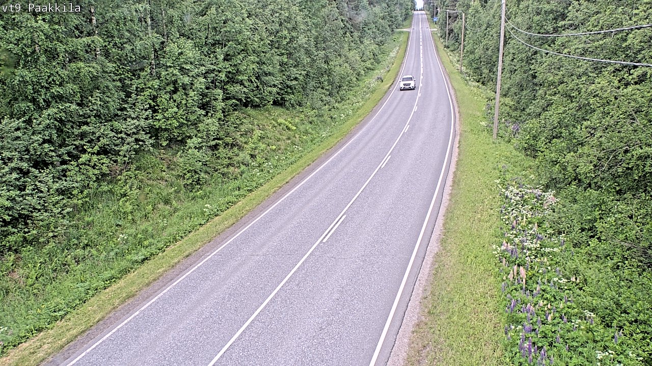 Weather Camera Image Road 9 Tuusniemi, Paakkila, Tuusniemi, Pohjois-Savo