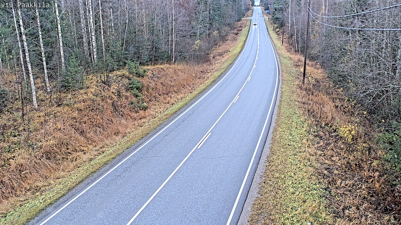 Kelikamerat Kuva Tie 9 Tuusniemi, Paakkila, Tuusniemi, Pohjois-Savo