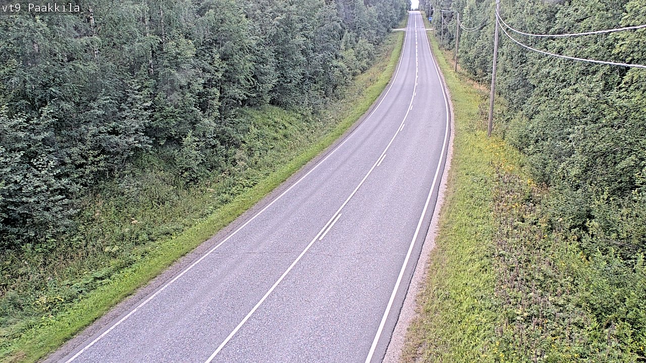 Weather Camera Image Väg 9 Tuusniemi, Paakkila, Tuusniemi, Pohjois-Savo