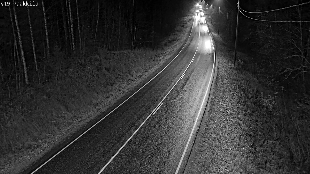 Kelikamerat Kuva Tie 9 Tuusniemi, Paakkila, Tuusniemi, Pohjois-Savo