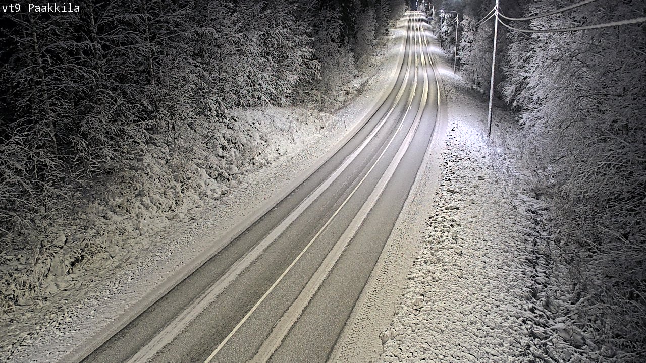 Kelikamerat Kuva Tie 9 Tuusniemi, Paakkila, Tuusniemi, Pohjois-Savo