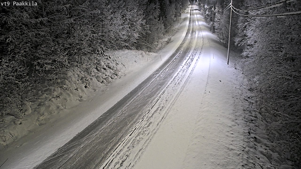 Kelikamerat Kuva Tie 9 Tuusniemi, Paakkila, Tuusniemi, Pohjois-Savo