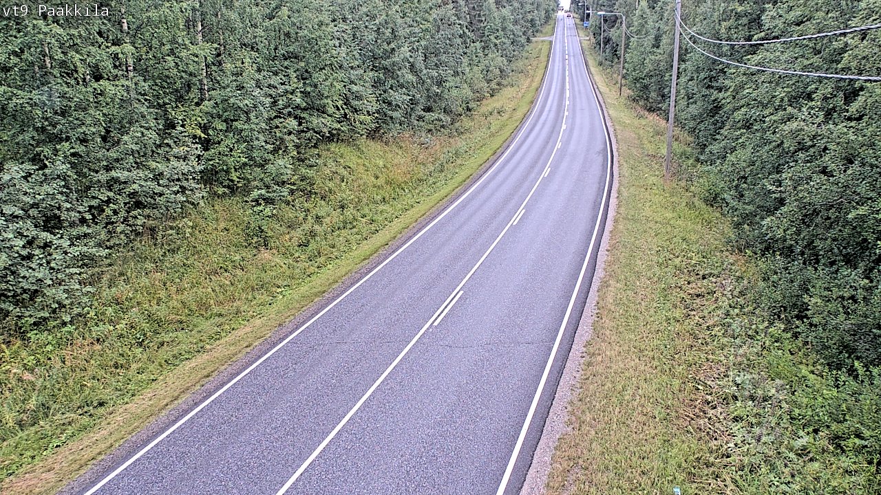 Kelikamerat Kuva Tie 9 Tuusniemi, Paakkila, Tuusniemi, Pohjois-Savo