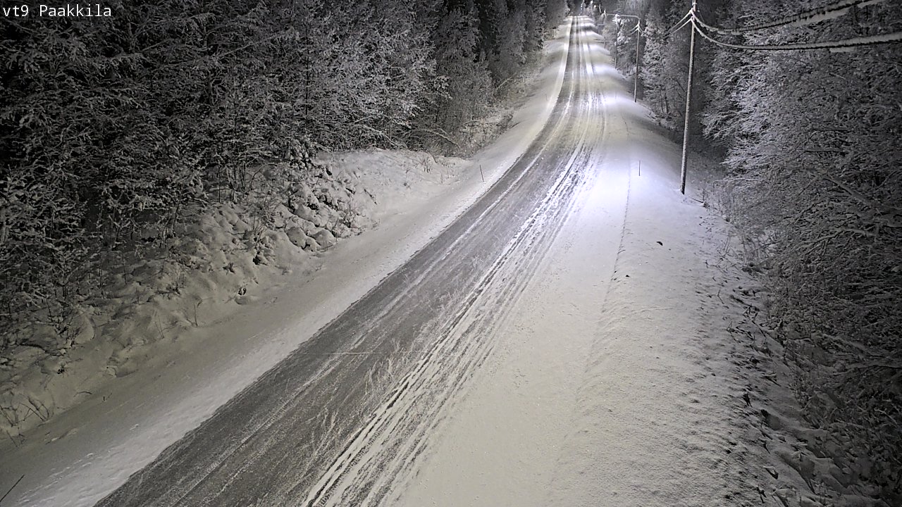Kelikamerat Kuva Tie 9 Tuusniemi, Paakkila, Tuusniemi, Pohjois-Savo